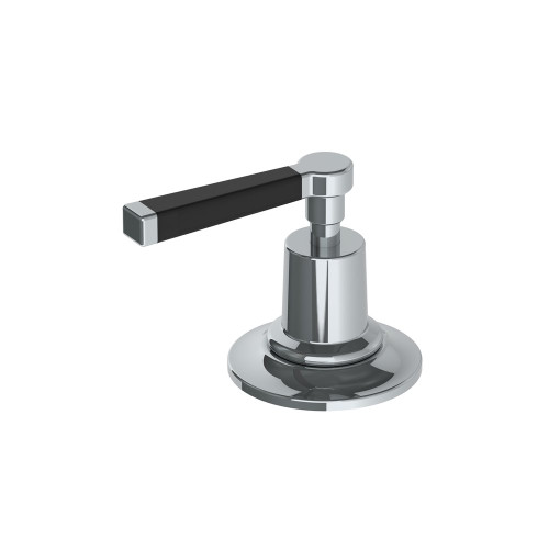 Lefroy Brooks Mackintosh deck mounted two way diverter with black lever Lefroy Brooks Mackintosh deck mounted two way diverter with black lever