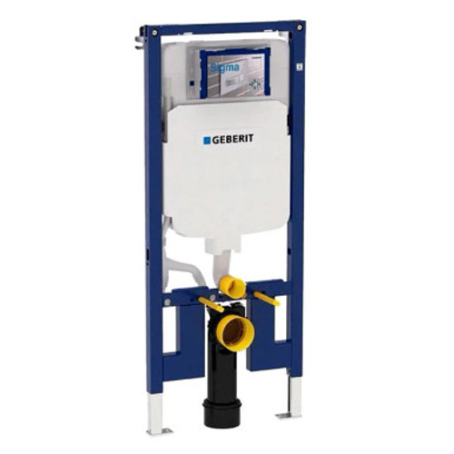 Geberit Slimline 114cm Wall Hung WC Frame with Sigma 8cm Cistern