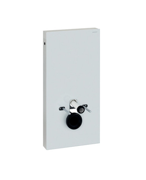 Geberit - Monolith WC Frame & Cistern for Wall Hung WC's - White/Aluminium Height 1010mm