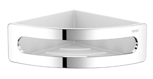 Keuco Moll Corner Shower Shelf - Chrome