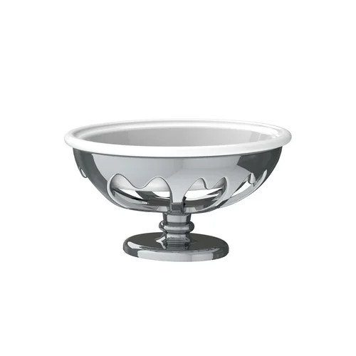 Lefroy BrooksLB 4515 Classic free standing soap holder with fine bone china dish