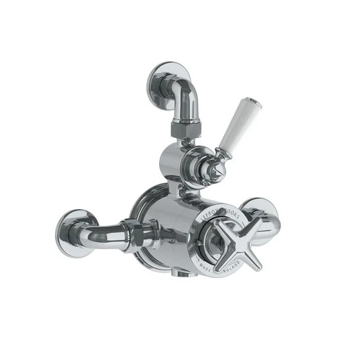 Lefroy Brooks LS 8725 Classic exposed thermostatic valve with star handle & top return