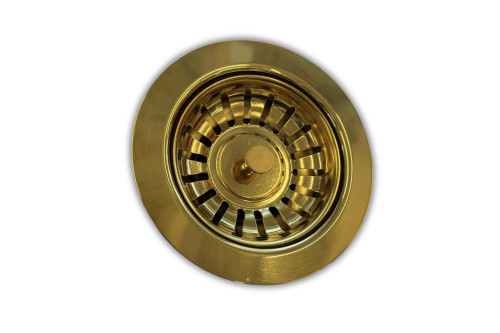 3.5" Standard Basket Strainer - Gold