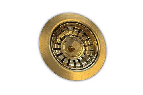 3.5" Standard Basket Strainer - Gold