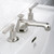 Lefroy Brooks Mackintosh basin mixer with metal levers & pop up waste