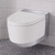 Geberit AquaClean Gloss Chrome Mera Comfort Rimless Wall Hung Shower WC