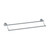 Lefroy Brooks Belle Aire long 30" double towel rail