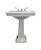 Etoile 70cm 3-taphole basin and pedestal