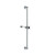 Lefroy Brooks Classic black ceramic slide rail kit for conical end hose