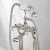 Lefroy Brooks Classic bath shower mixer with standpipes