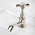 Lefroy Brooks Classic basin pillar taps