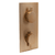 Linea Thermo Valve 1 Outlet - Satin Copper