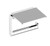 Keuco Plan Toilet Roll Holder with Shelf - Chrome