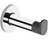 Keuco Plan Robe Towel Hook With Door Stop - Chrome