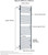 JIS Beacon 1650x520mm heated towel rail