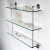 Lefroy Brooks LB 4518 Classic three tier glass shelf