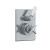 Lefroy Brooks LS 8706 Classic concealed thermostatic valve with star handle
