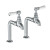 Lefroy Brooks WL 1590 Classic kitchen bibcock & pillars with white levers