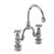 Burlington arch basin mixer with curved spout (200 mm tap centers)