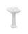 Burlington Guild  560x480mm 2-taphole Basin With Full Pedestal
