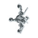 Lefroy Brooks Mackintosh exposed dual control thermostatic valve