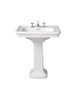 Etoile 60cm 3-taphole basin and pedestal