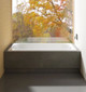Bette Form 2-taphole steel bath - size options