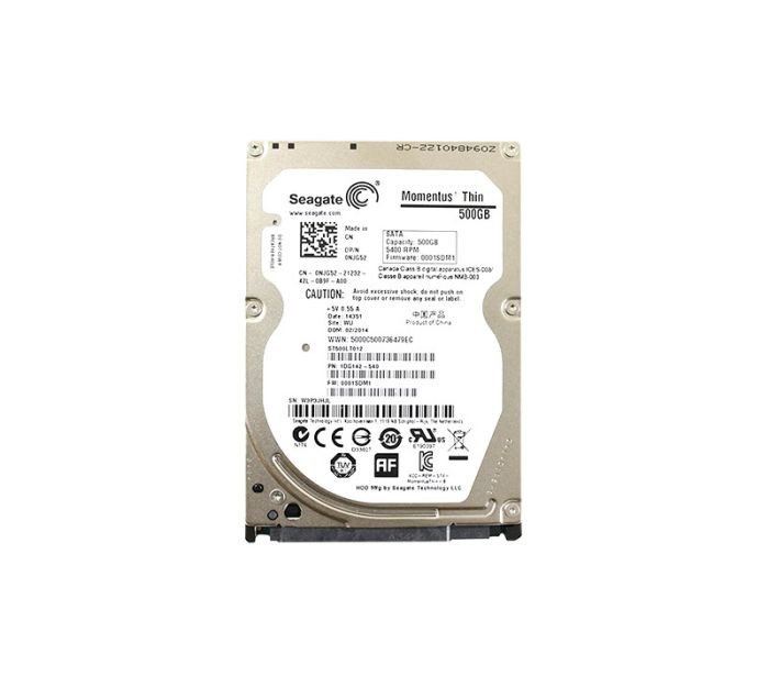 0NJG52 | DELL | 500GB 5400RPM SATA 3GB/S 16MB CACHE 2.5-INCHHARD DRIVE