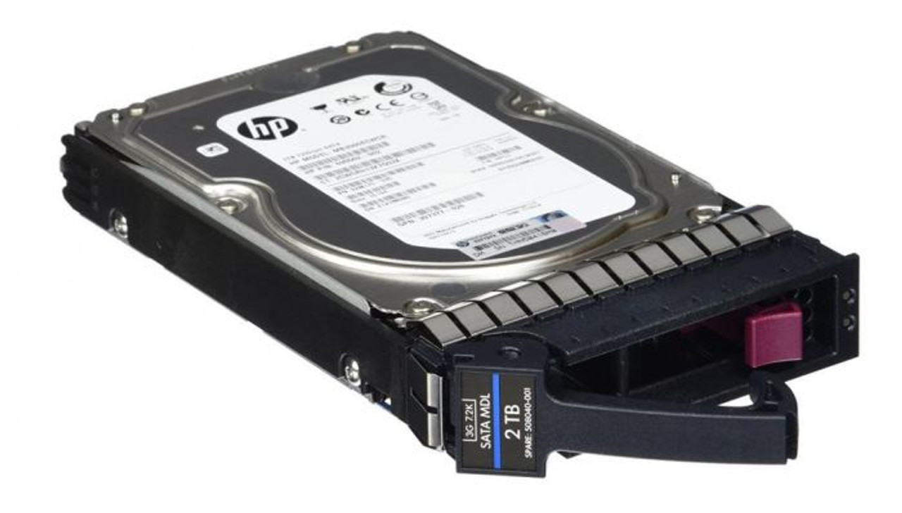 508040-001 HP | 2TB 7200RPM SATA 3GB/S 3.5-INCH HARD DRIVE