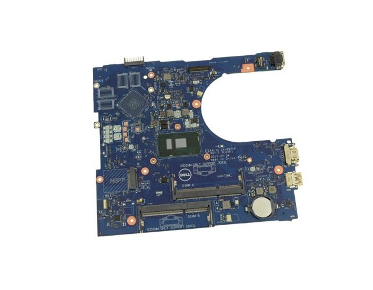 RV4XN | DELL | LAPTOP MOTHERBOARD WITH INTEL I7-6500U 2.5GHZ FOR INSPIRON 15 5559