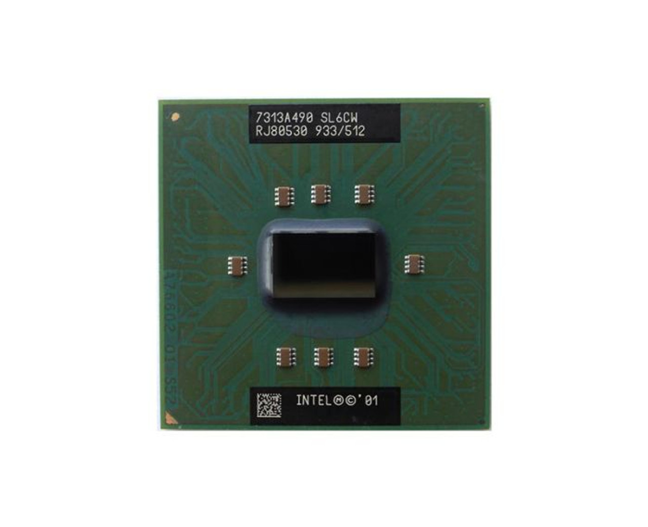 SL6CW | INTEL | PENTIUM III 933MHZ SOCKET H-PBGA479 133MHZ FSB 512KB L2 CACHE PROCESSOR