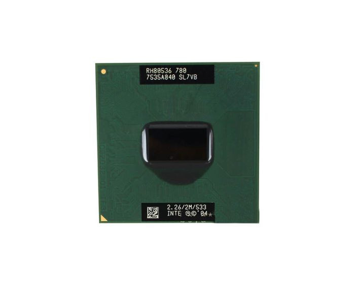 SL8QK | INTEL | PENTIUM M 780 SINGLE-CORE (1 CORE) 2.26GHZ 533MHZ FSB 2MB L2 CACHE SOCKET H-PBGA479 NOTEBOOK PROCESSOR