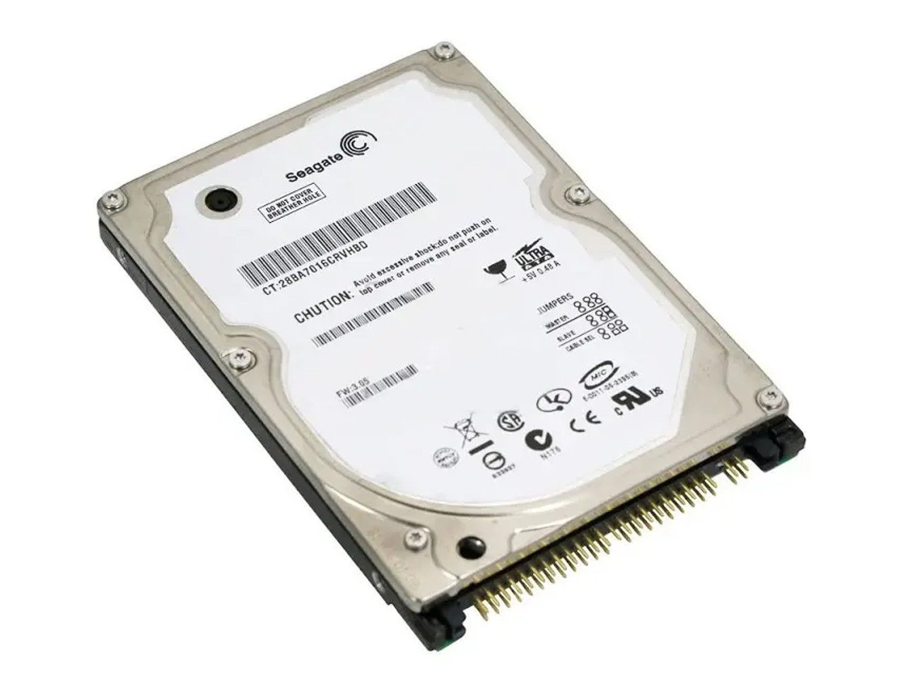 ST9402115A | Seagate | LD25 Series 40GB 5400RPM ATA-100 2MB Cache 2.5-inch Hard Drive