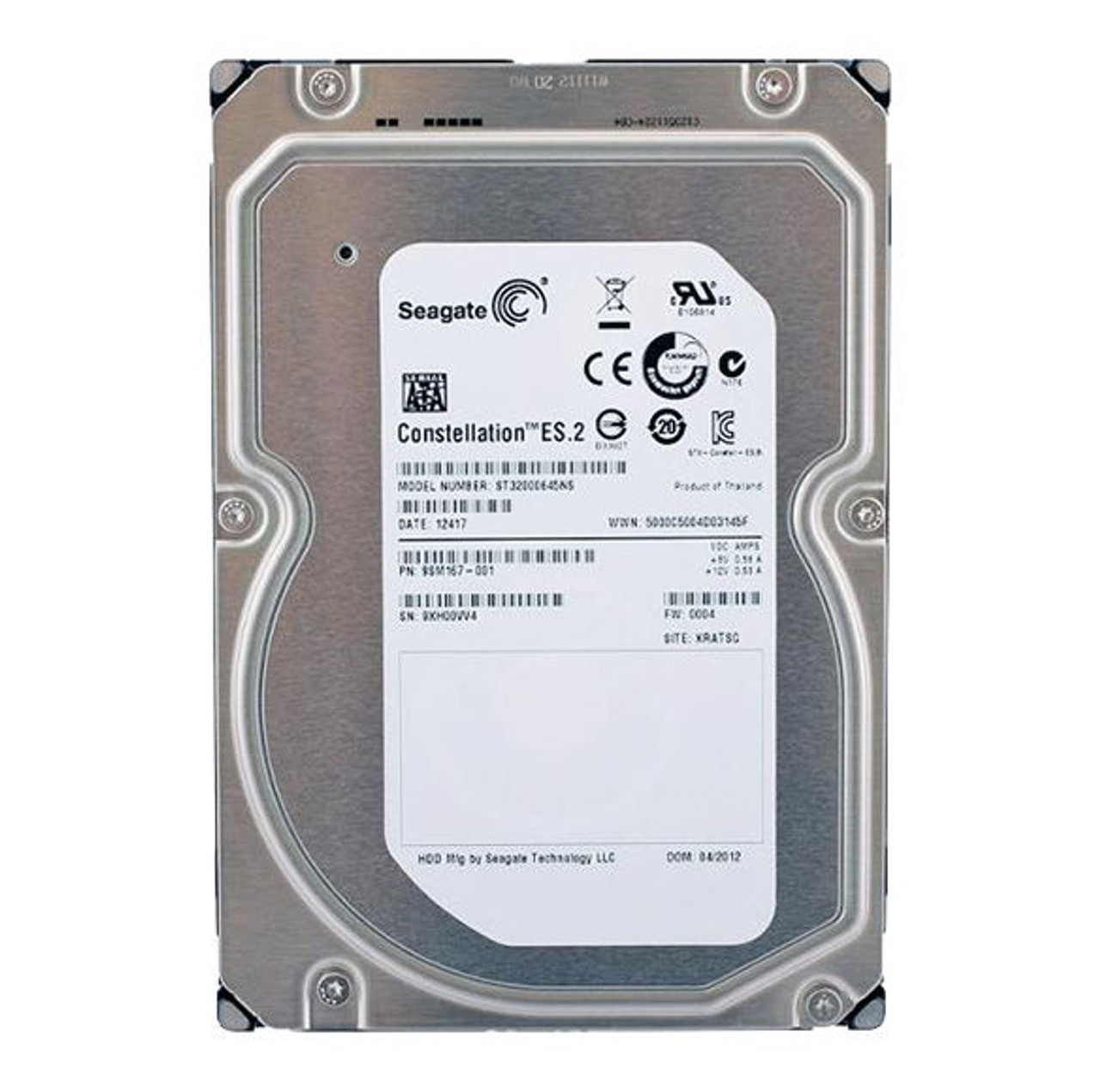 ST9500620SS | SEAGATE | Constellation.2 500Gb 7200Rpm Sas 6Gb/S 64Mb Cache 2.5-Inch Hard Drive