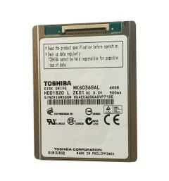 MK6036GAL | TOSHIBA | 60GB 4200RPM IDE ULTRA ATA/100 (ATA-6) 2MB CACHE 1.8-INCH HARD DRIVE