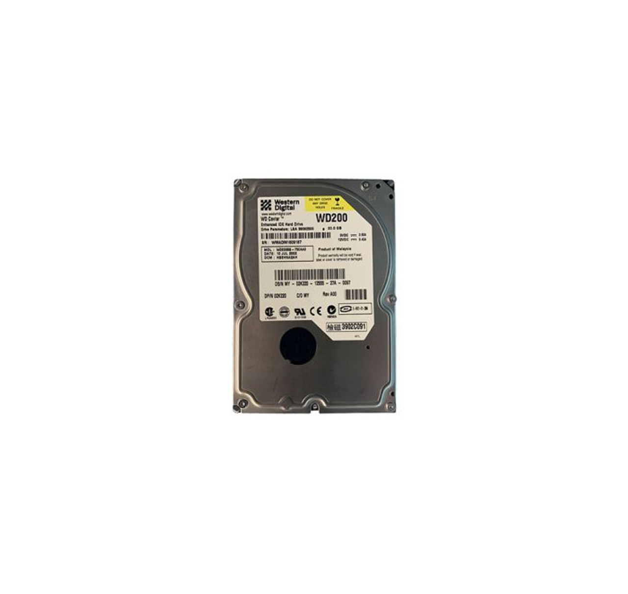 2K220 | DELL | 20GB 7200RPM AT100 2MB CACHE 3.5-INCH HARD DRIVE