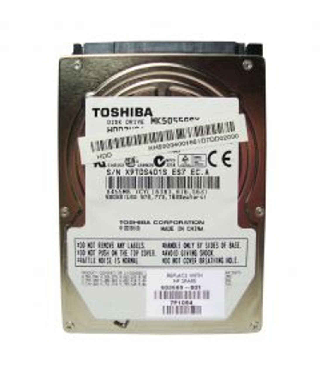 603669-001 | HP | 500GB 7200RPM 2.5-INCH SATA 3GBPS HARD DRIVE
