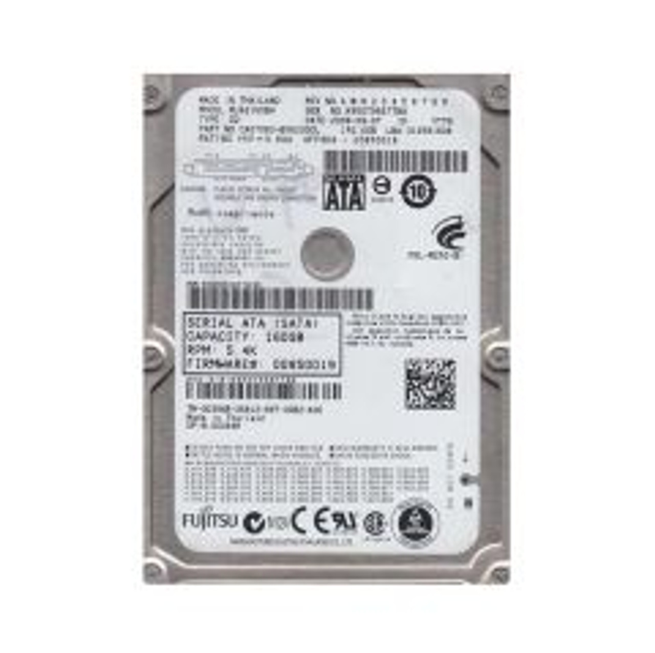 MJA2160BH-G2 | FUJITSU | MJA2-BH SERIES 160GB 5400RPM SATA 1.5GB/S 8MB CACHE 2.5-INCH HARD DRIVE