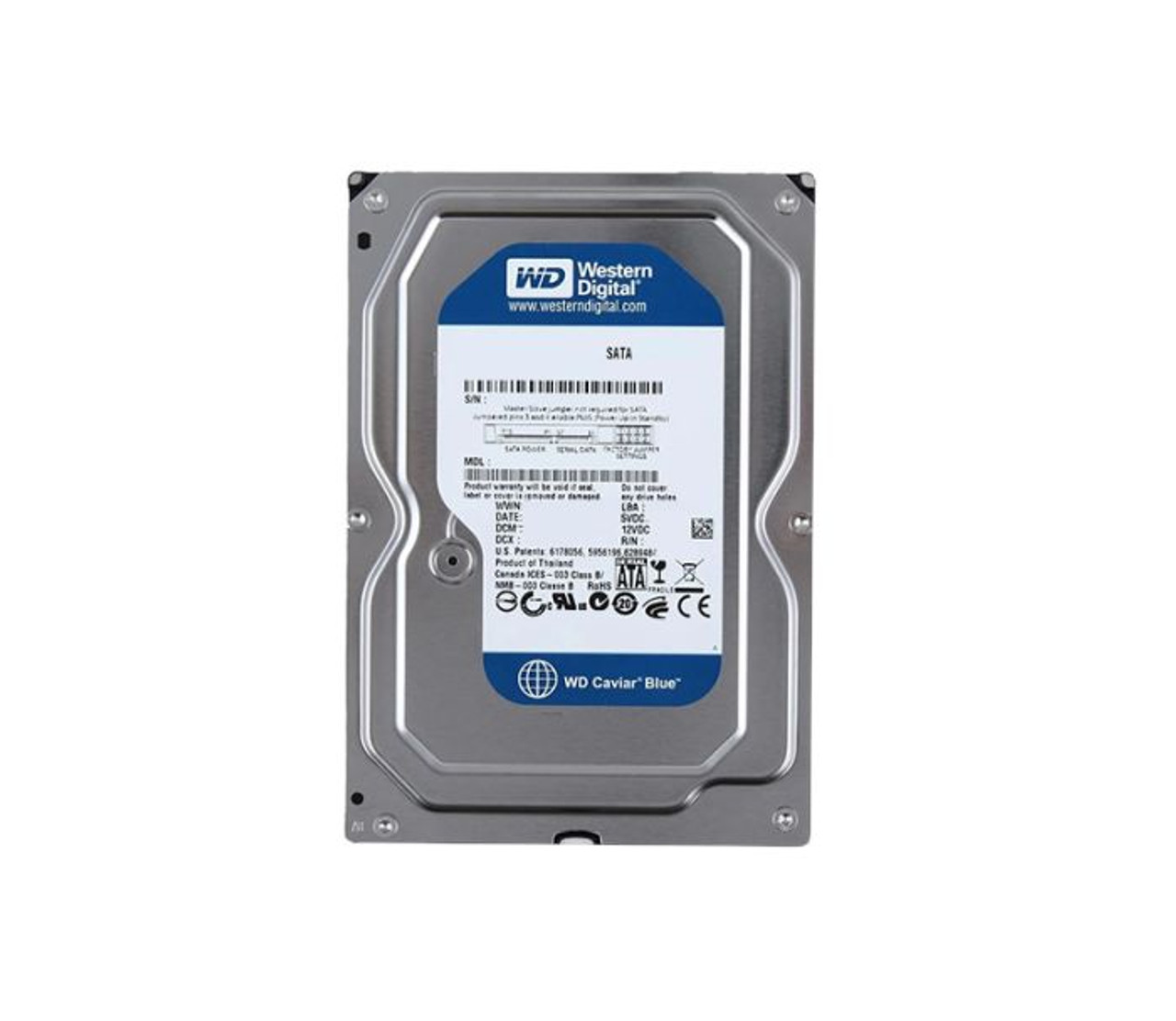 HD-W1600AS | WESTERN DIGITAL | CAVIAR BLUE 160GB 7200RPM SATA 3GB/S 8MB CACHE 3.5-INCH HARD DRIVE
