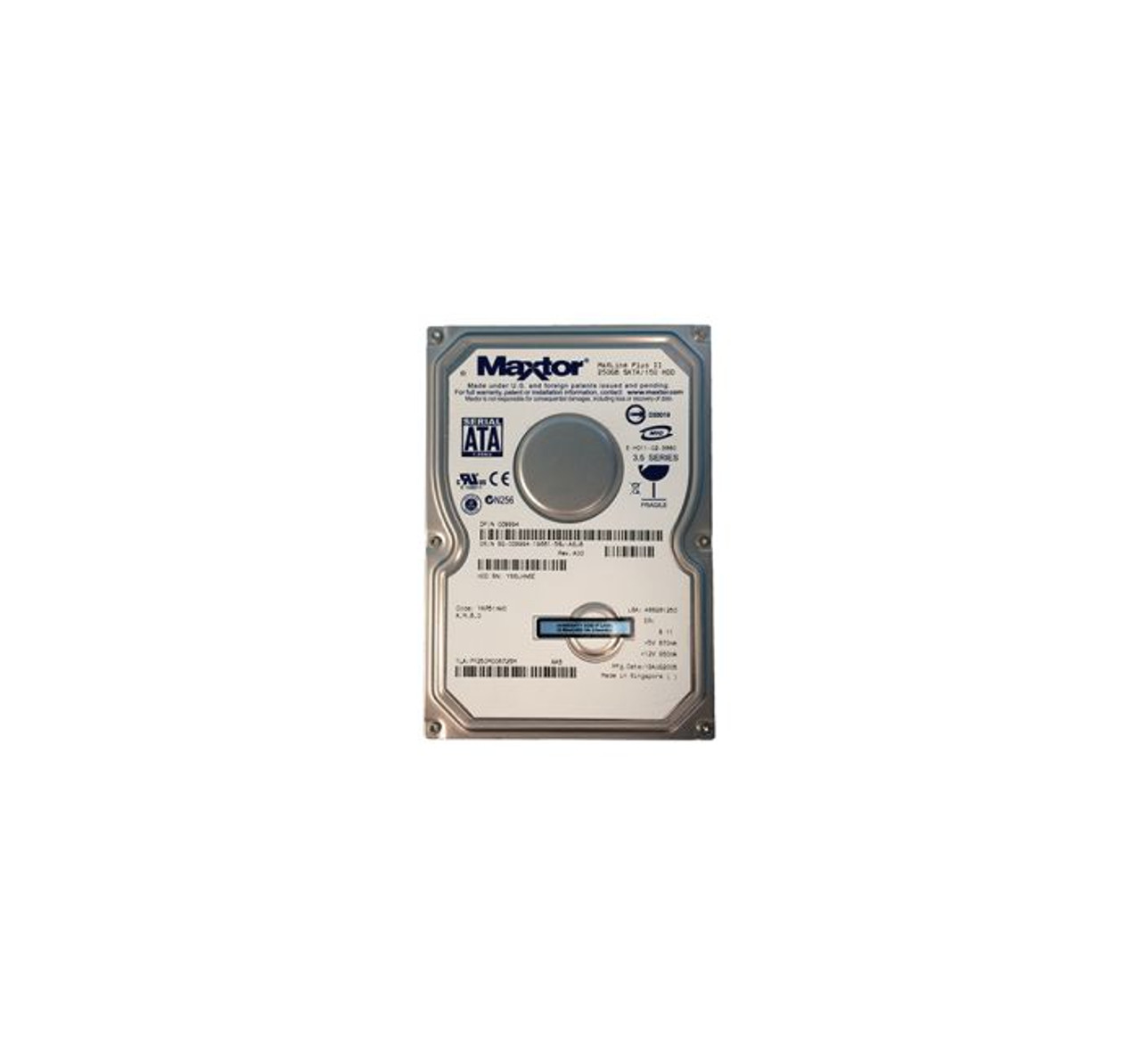 0CW062 |  DELL | 320GB 7200RPM SATA 3GB/S 16MB CACHE 3.5-INCH HARD DRIVE