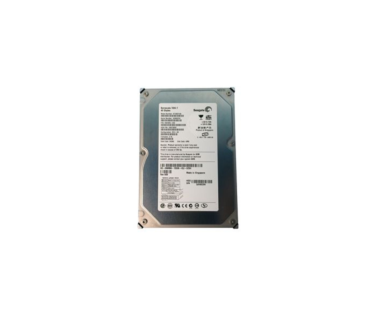 0UJ728 |  DELL | 80GB 7200RPM SATA 3GB/S 8MB CACHE 3.5-INCH HARD DRIVE