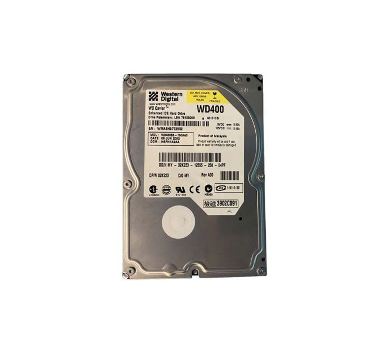 341-5235 |  DELL | 80GB 7200RPM SATA 3GB/S 8MB CACHE 3.5-INCH HARD DISK DRIVE