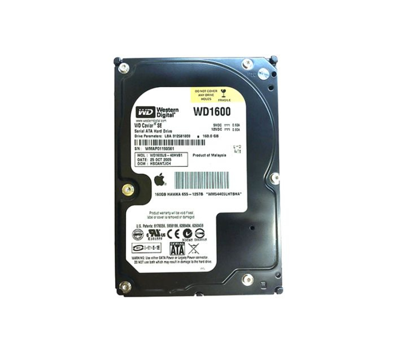 0A34002 |  IBM | 250GB 7200RPM SATA 3GB/S 8MB CACHE 3.5-INCH HARD DRIVE