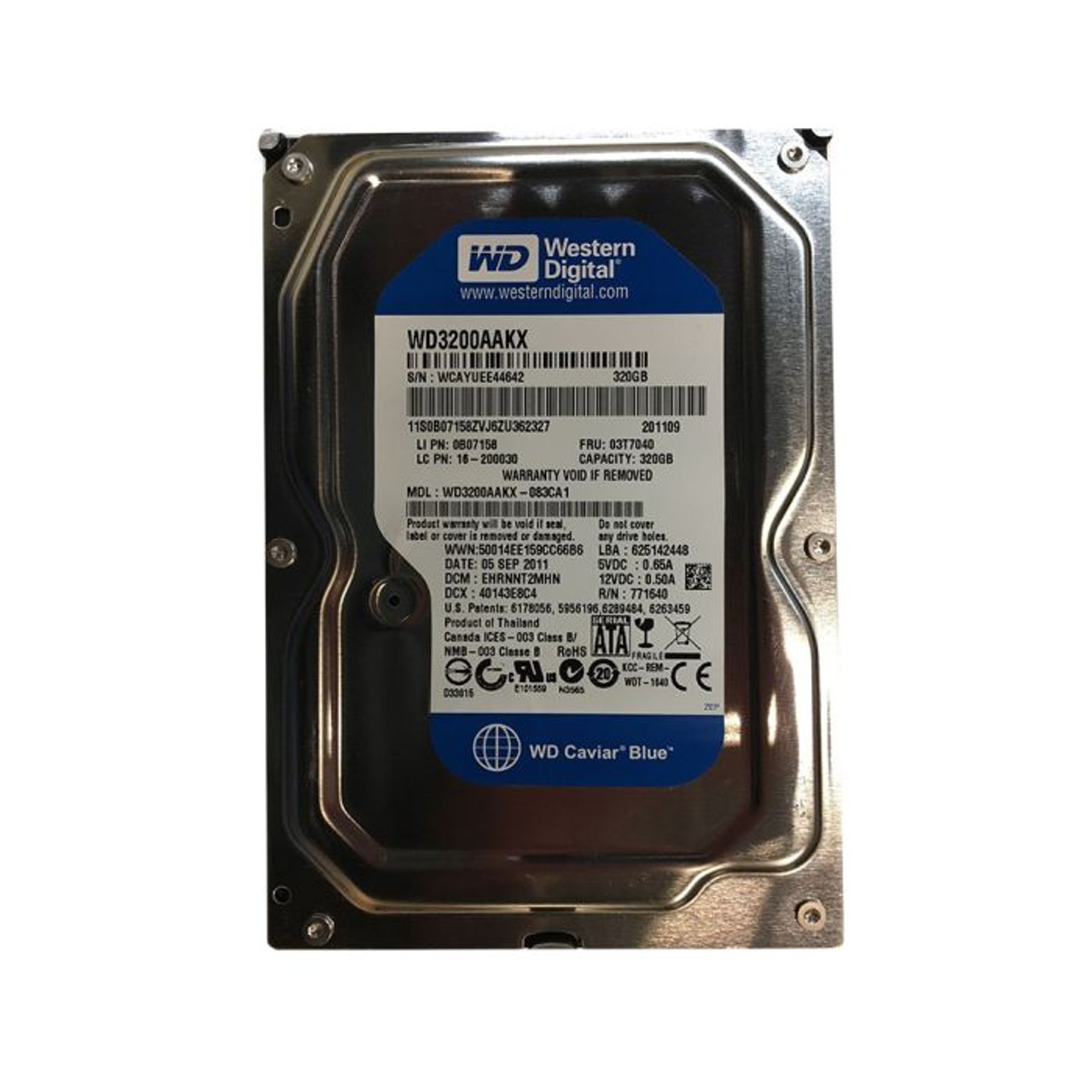 07N8159 |  IBM | DESKSTAR 120GXP 123.5GB 7200RPM ATA-100 2MB CACHE 3.5-INCH HARD DRIVE