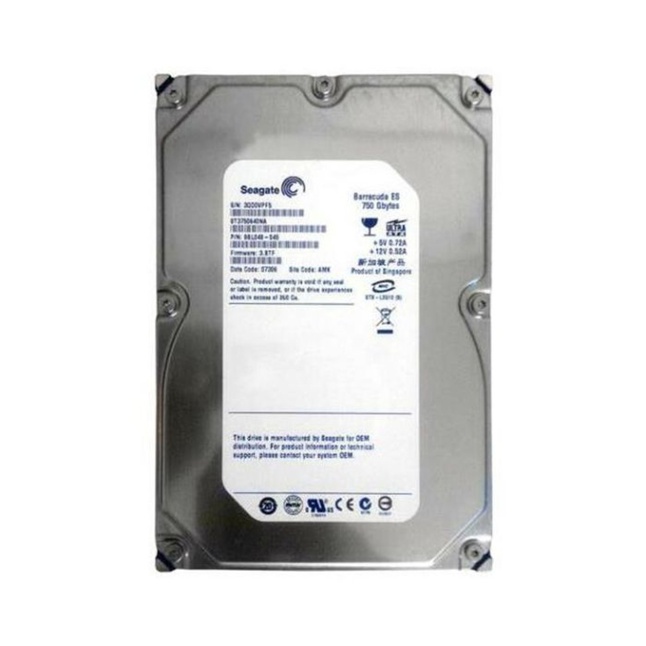 465653-001 |  HP | 160GB 7200RPM SATA 3GB/S HARD DRIVE