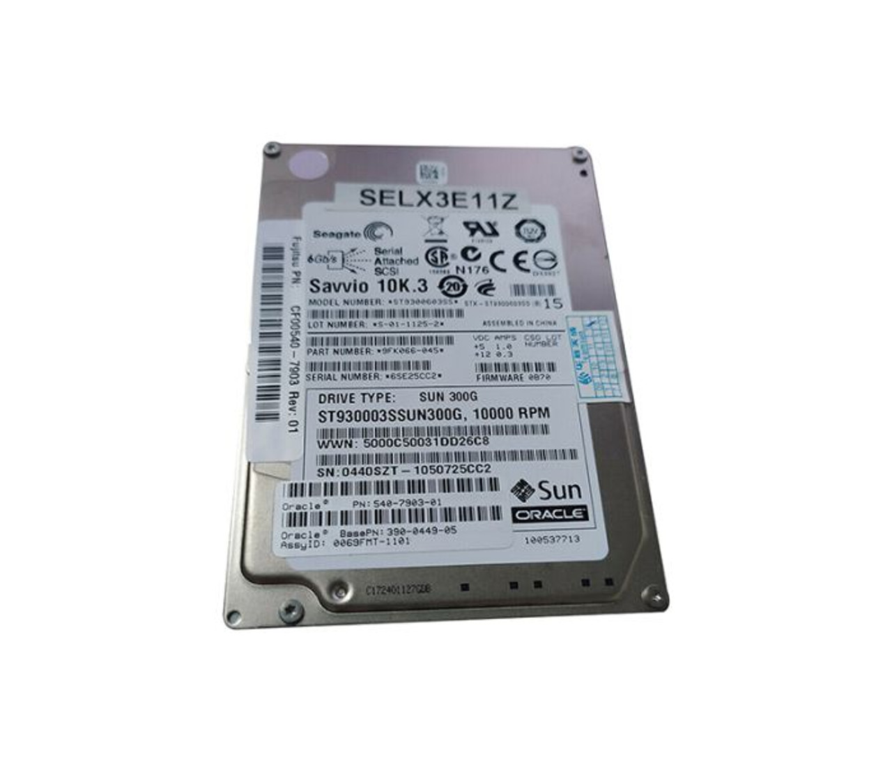 594-2292 |  SUN | 73GB 10000RPM ULTRA-320 SCSI LVD HOT-PLUGGABLE 80-PIN 3.5-INCH HARD DRIVE