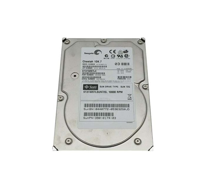 390-0048-03 |  SUN | 18.2GB 10000RPM ULTRA-160 SCSI LVD HOT-PLUGGABLE 80-PIN 3.5-INCH HARD DRIVE