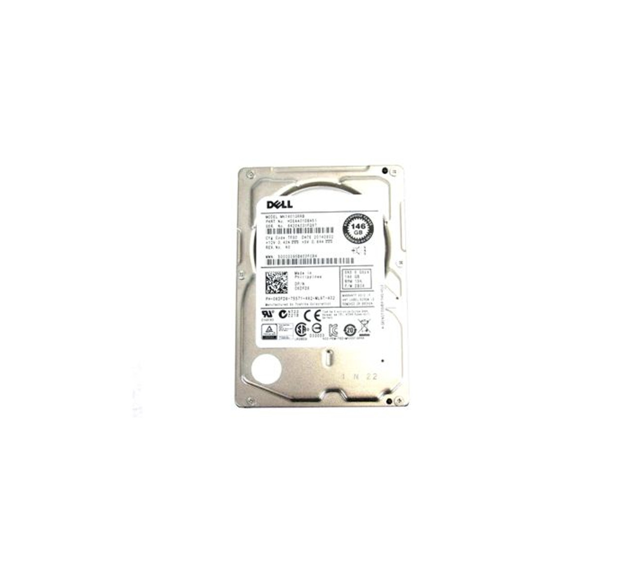 UH530 |  DELL | 73GB 15000RPM SAS 3GB/S HOT-PLUGGABLE 3.5-INCH HARD DRIVE FOR POWEREDGE SERVER