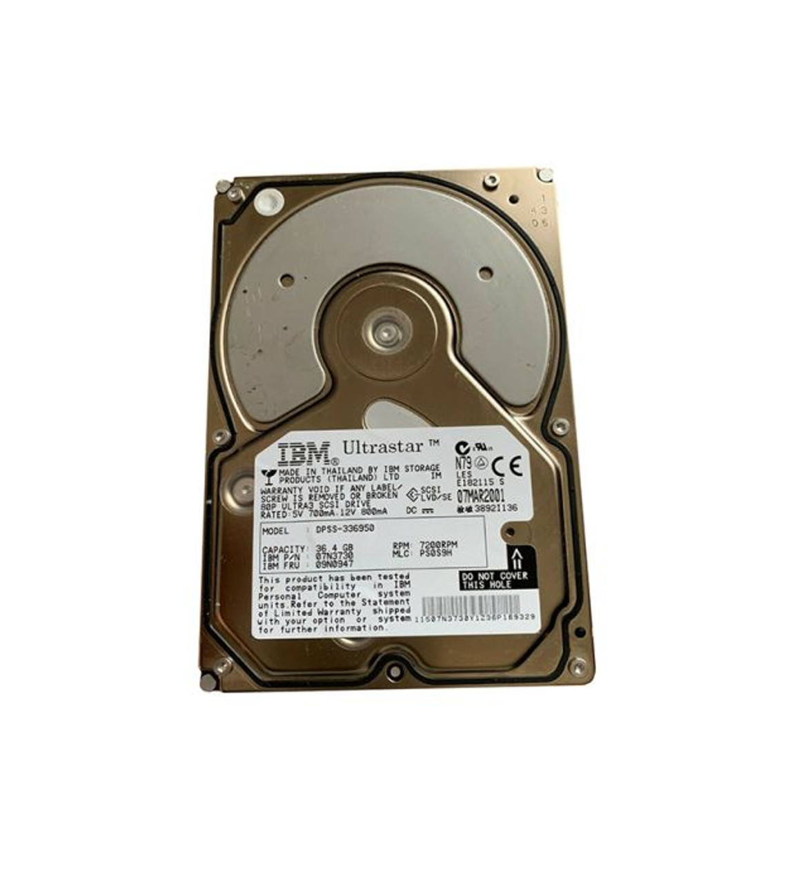 9Z2006-039 |  SEAGATE | CHEETAH 15K.5 SERIES 146.8GB 15000RPM ULTRA320 SCSI 16MB CACHE (CE) 80-PIN 3.5-INCH HARD DRIVE