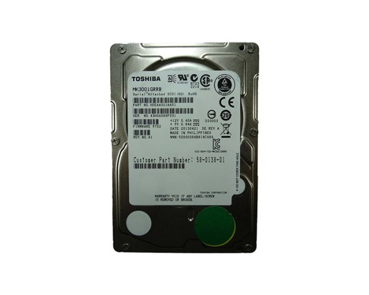 5050349 |  EMC | 900GB 10000RPM SAS 6GB/S 2.5-INCH HARD DRIVE FOR VNXE3300